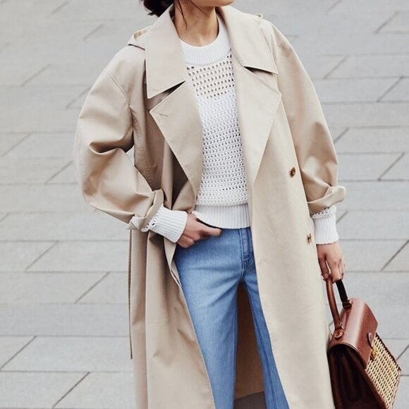 UNIQLO U | Cotton Sweater | Ecru | Size M - Picture 3 of 8